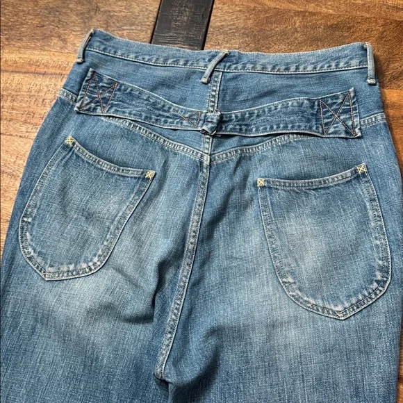 Kapital embroidered denim smiley patchwork jeans - Picture 8 of 14